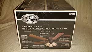 Hampton Bay Campbell 52in Anniversary Edition Ceiling Fan - Afbeelding 5