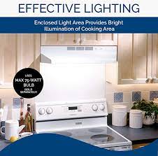 Broan-Nutone 403001 White Convertible Range Hood - Afbeelding 6