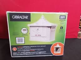 Large Capacity Premium Post-Mount Security White mailbox - Afbeelding 4