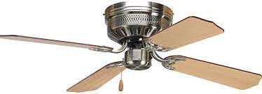 Progress Lighting AirPro Hugger 42in Brushed Nickel Ceiling Fan