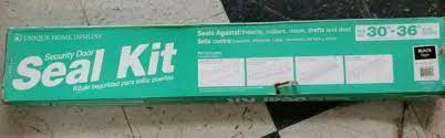 Unique Home Designs Security Door Seal Kit - Afbeelding 3